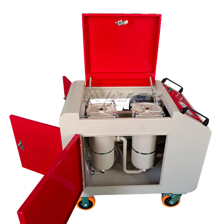 卅亞過濾|箱式高精度便攜移動LYC-63C濾油機