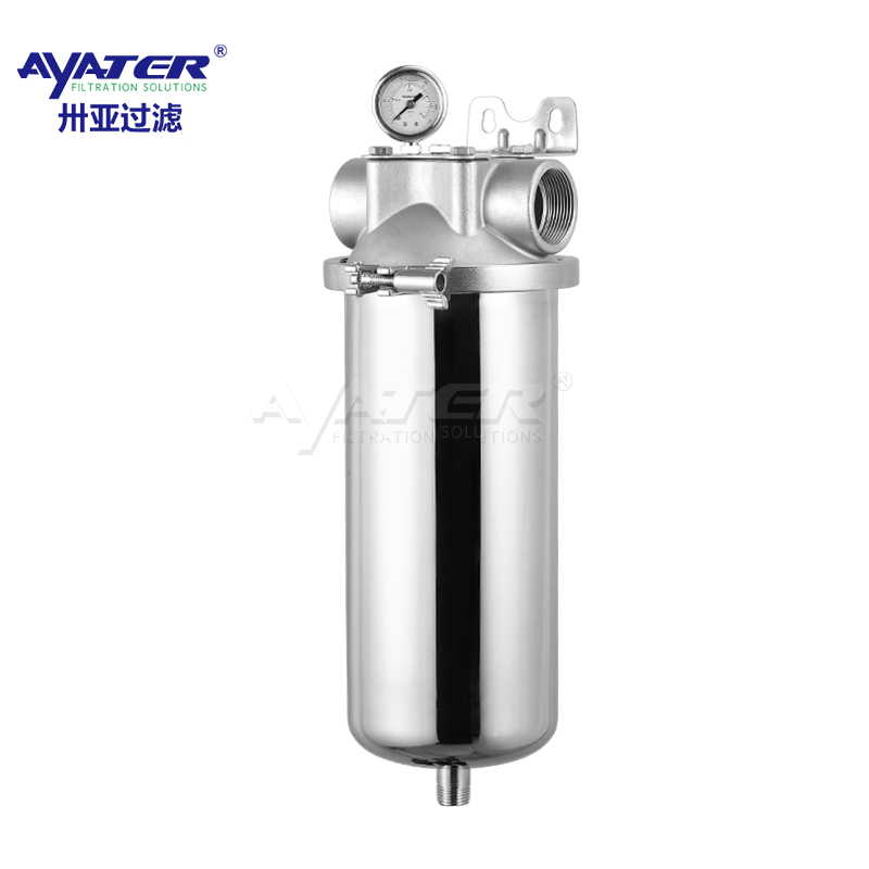 原廠定制單芯1um防腐蝕鋰電池過(guò)濾罐 卅亞過(guò)濾 固液分離
