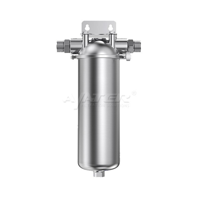 電解液過(guò)濾罐卅亞過(guò)濾316不銹鋼材質(zhì)單芯5寸1T流速支持定制