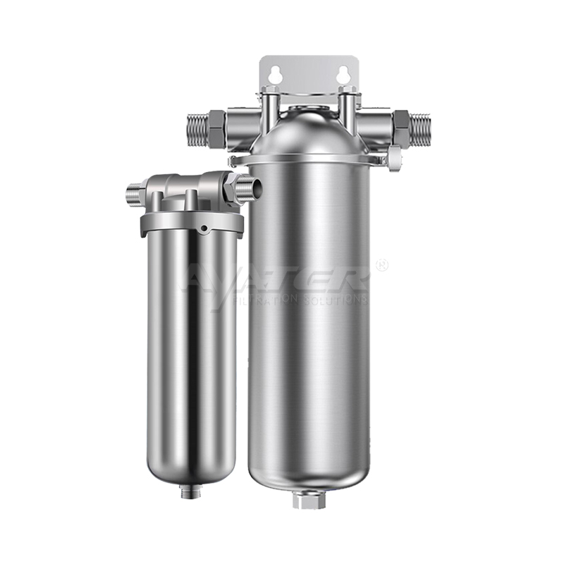 電解液過(guò)濾罐卅亞過(guò)濾316不銹鋼材質(zhì)單芯5寸1T流速支持定制