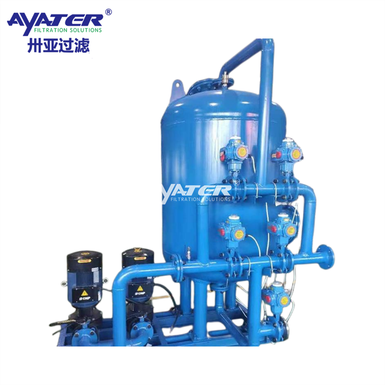 【卅亞過濾】碳鋼材質活性炭過濾器 工業污水處理設備